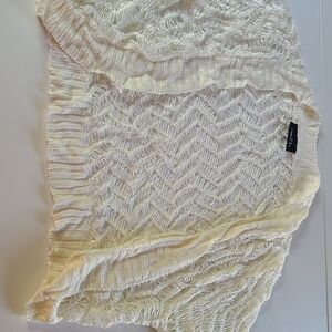 Rue21 Ivory Knit Cardigan